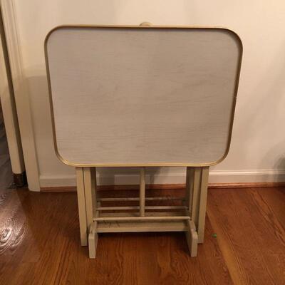 Lot 183 - MCM Style TV Trays