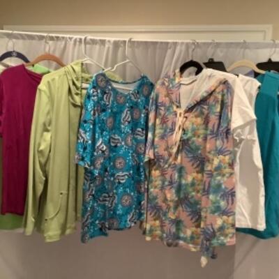 S - 1035 Ladies Clothing Lot  Miscellaneous tops Size 2 X 