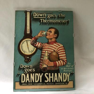  Lot 184 - Vintage Framed Ads