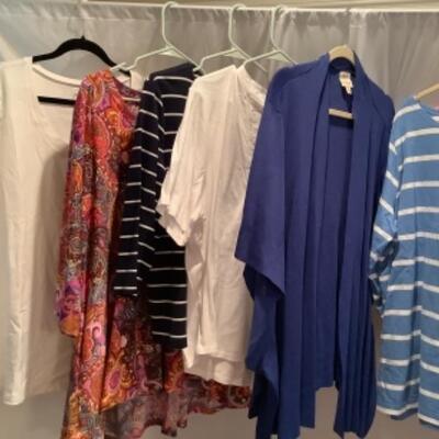 S - 1042 Ladies Clothing Lot Quaker Factory & Miscellaneous Size 3X 