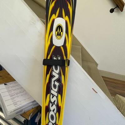 875-Rossignol Duetter Snow Skis, Ski Boots & Poles