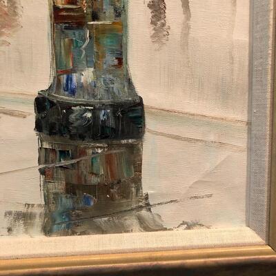 Lot 186 - Framed Oil Painting by Candido