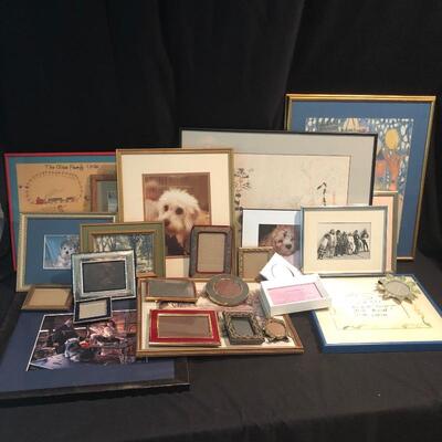 Lot 187 - 20 Frames & Artwork 