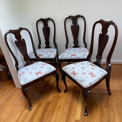 Lot 188 - Four Upholstered Dining Chairs