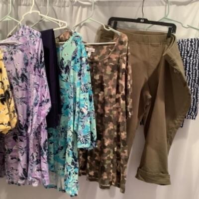 S - 1051 Ladies Clothing Lot Denim & Co. Size 3 X 