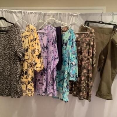 S - 1051 Ladies Clothing Lot Denim & Co. Size 3 X 