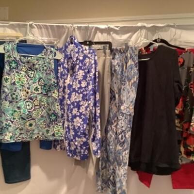 S - 1055 Ladies Clothing Lot  Denim & Co Size Large 