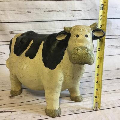 Ceramic cow Farmhouse Dec