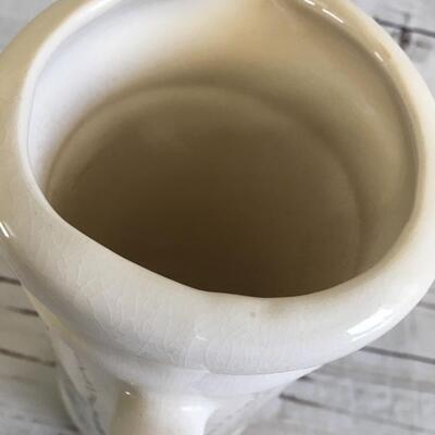 Vintage mid century ceramic pitcher marked