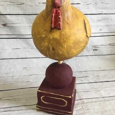 13 inches Wood Chicken 