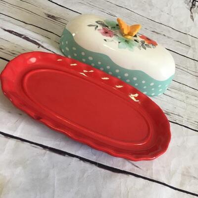 Pioneer Woman Butter Dish