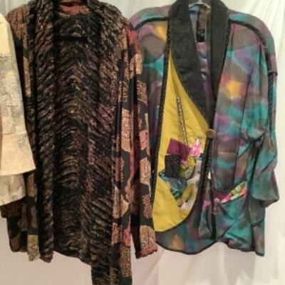 S - 1068 Ladies Clothing Jacket Lot Size Large & XL