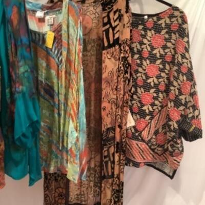 S - 1071 Ladies Clothing Tops Jackets Size One Size, 2X, 1 X 