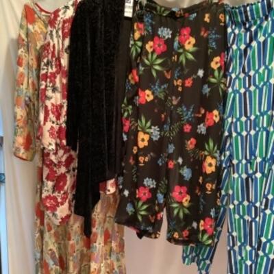 S - 1074 Ladies Clothing Lot Miscellaneous Brands Size 2X & 3X 