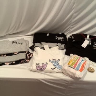 S - 1083 Ladies Clothing Lot - Summer Pajamas 1size, 3X, 4X 