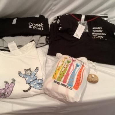 S - 1083 Ladies Clothing Lot - Summer Pajamas 1size, 3X, 4X 