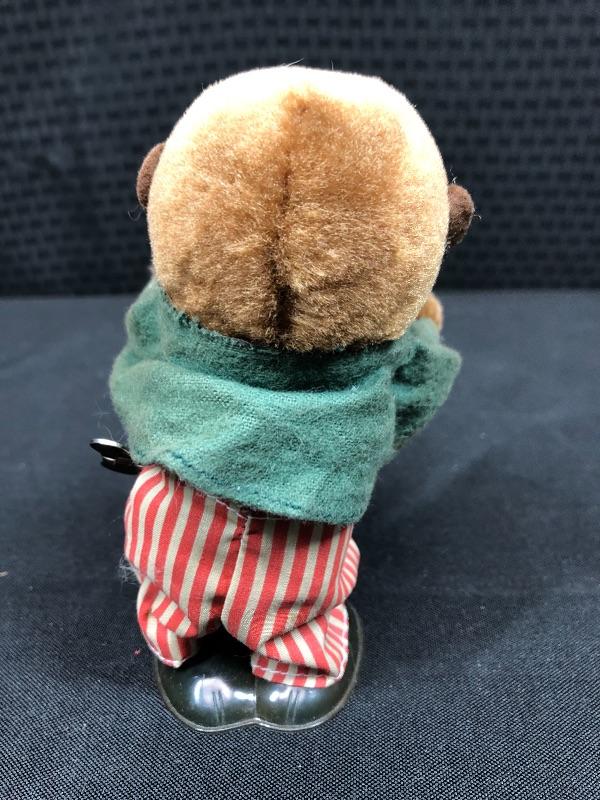 Vintage Cymbal Playing Mechanical Wind Up Monkey