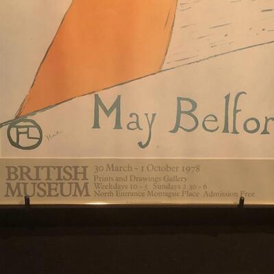 Lot 189 - Henri de Toulouse-Lautrec Lithograph & Framed Poster