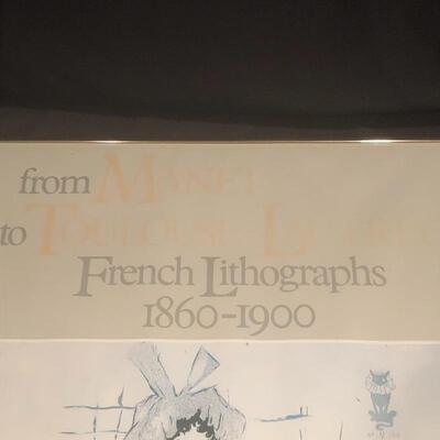 Lot 189 - Henri de Toulouse-Lautrec Lithograph & Framed Poster