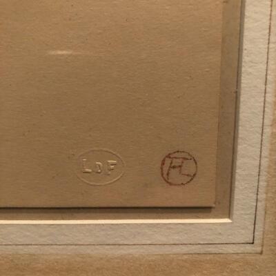 Lot 189 - Henri de Toulouse-Lautrec Lithograph & Framed Poster