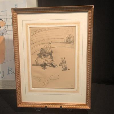 Lot 189 - Henri de Toulouse-Lautrec Lithograph & Framed Poster