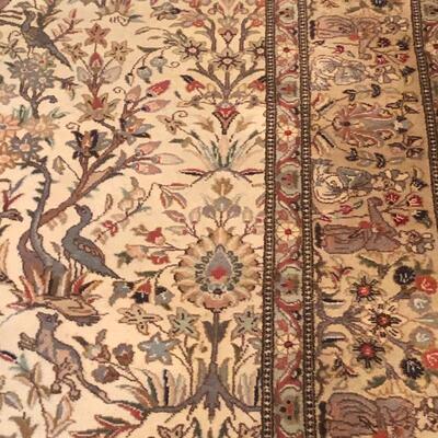 Lot 190 - 8â€™ x 10â€™ Large Cream/Grey Area Rug