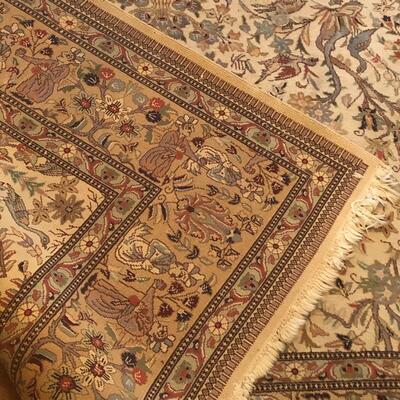 Lot 190 - 8â€™ x 10â€™ Large Cream/Grey Area Rug