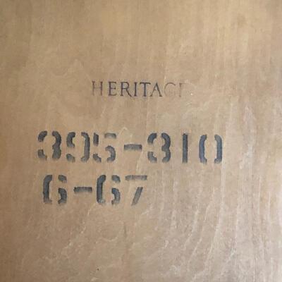 Lot 191 - Heritage Round Table & Nesting Tables