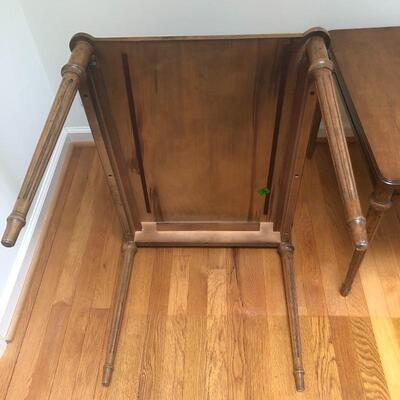 Lot 191 - Heritage Round Table & Nesting Tables