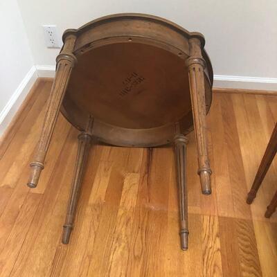 Lot 191 - Heritage Round Table & Nesting Tables