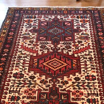 Lot 192 - Geometric Patterned Runner Rug