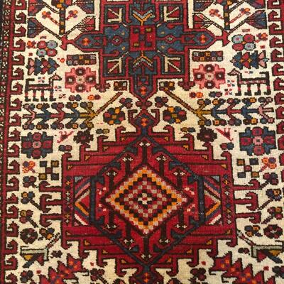 Lot 192 - Geometric Patterned Runner Rug