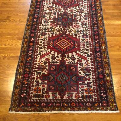 Lot 192 - Geometric Patterned Runner Rug