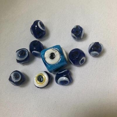 Lot 193 - Turkish Bath House Soap Box & Evil Eyes