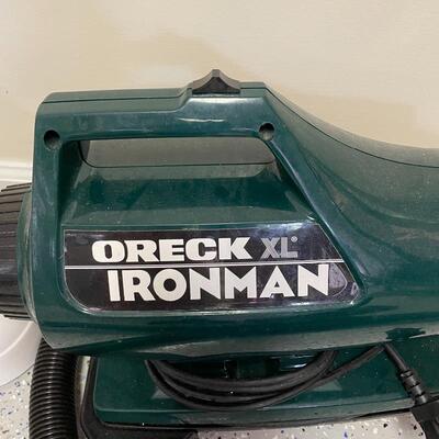 Lot 205 - Oreck XL Ironman & Cordless Iron