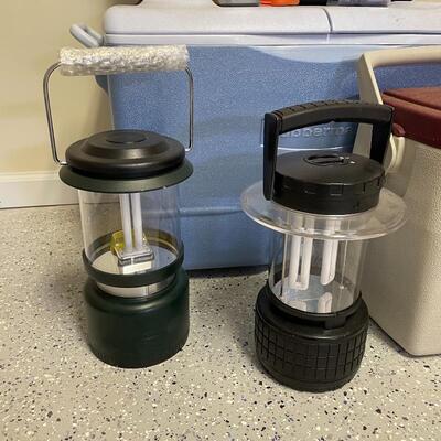 Lot 206 - Coolers, Lanterns, and Emergency Car Kit!