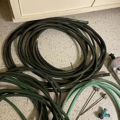 Lot 211 - Lawn & Garden Hoses & Sprinklers