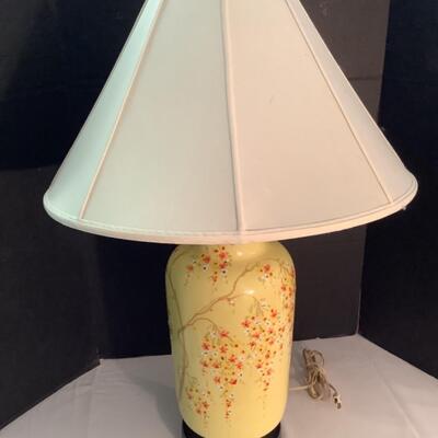 A1001 Large Mid Century Japanese Style Lamp