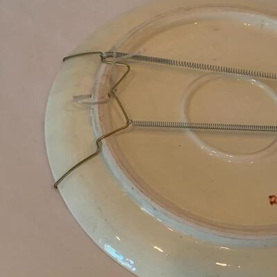 Lot 217 - Decorative Plate and Framed Art by Omar