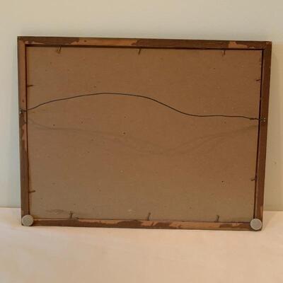 Lot 218 - Two Framed Pieces of Farmhouse Art