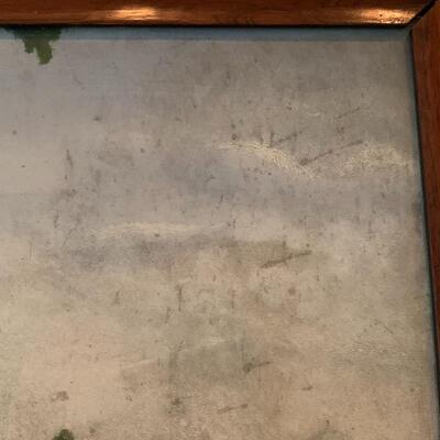 Lot 218 - Two Framed Pieces of Farmhouse Art