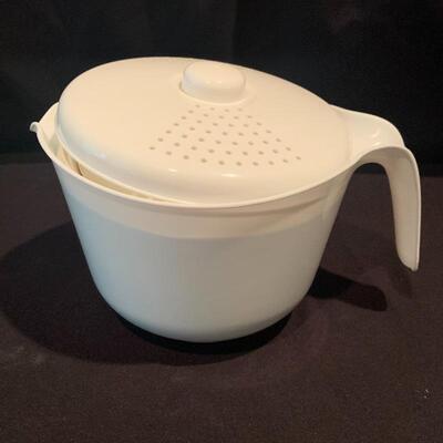 Lot 220 - Kitchen Items, incl Henkel, Kuhn Rikon,  Hand Turned Bowl