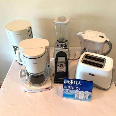 Lot 221 - Blender, Coffee Makers, Toaster, and More
