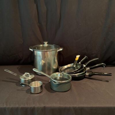 Lot 222 -Alessi Teapot and other Pots & Pans