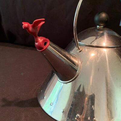Lot 222 -Alessi Teapot and other Pots & Pans