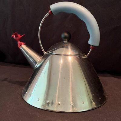 Lot 222 -Alessi Teapot and other Pots & Pans