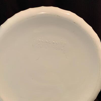 Lot 223 - Vintage Lâ€™Echalote La Sauge Corning Ware Casserole Dish, Pyrex, and More