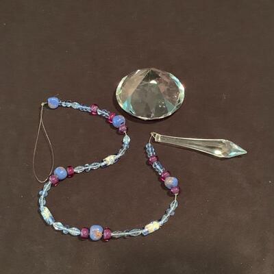 Lot 225 - Gorgeous Etched Glass, Framed Quilled Art, and More