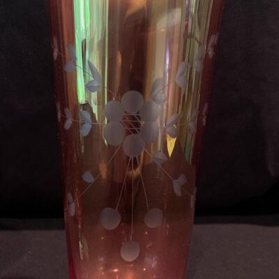 Lot 225 - Gorgeous Etched Glass, Framed Quilled Art, and More