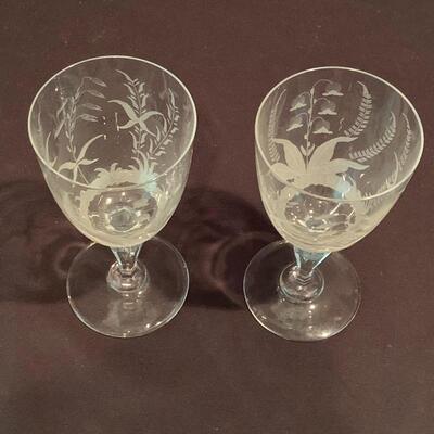 Lot 225 - Gorgeous Etched Glass, Framed Quilled Art, and More